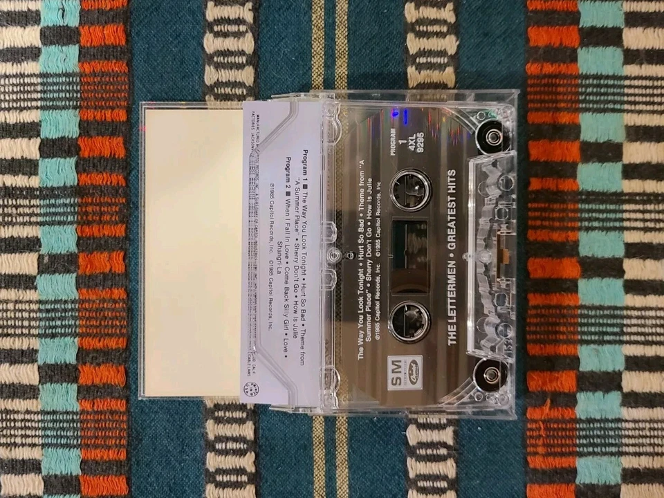 The Lettermen - Greatest Hits (Cass, Comp) CEMA USA Like New Used NM Condition - Image 2 of 2