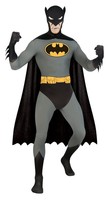 Batman Second Skin Tight Fancy Dress Costume Batman Second Skin Tight Fancy Dress Costume