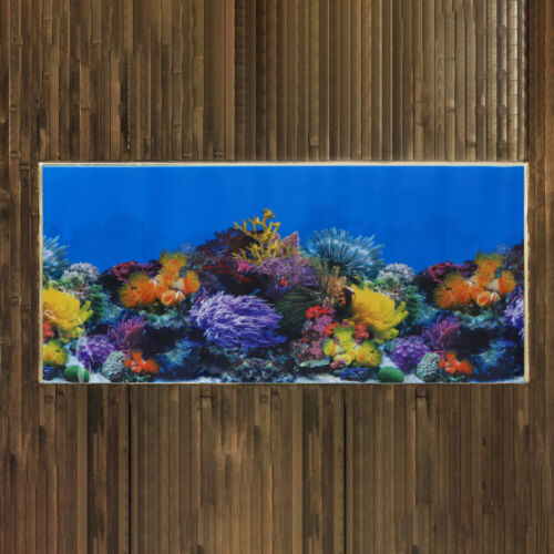  Aquarium Hintergrundpapier Aquarium-Hintergrund Aufkleber Kulisse - Bild 1 von 12