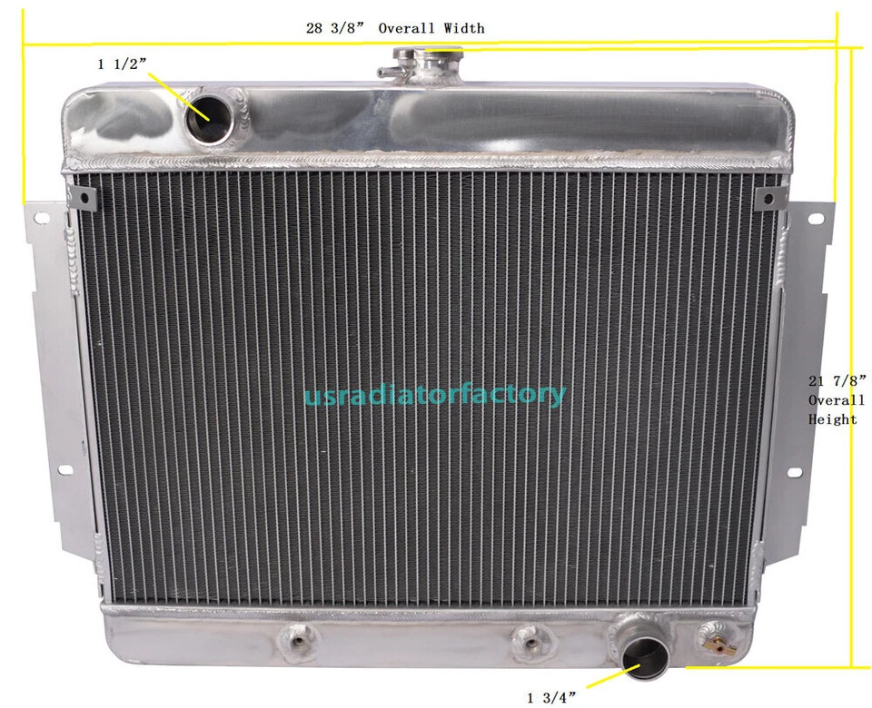 Radiator For 1969-1970 Chevrolet Bel Air/Impala/Caprice/Kingswood/Biscayne AT - Image 2 of 4