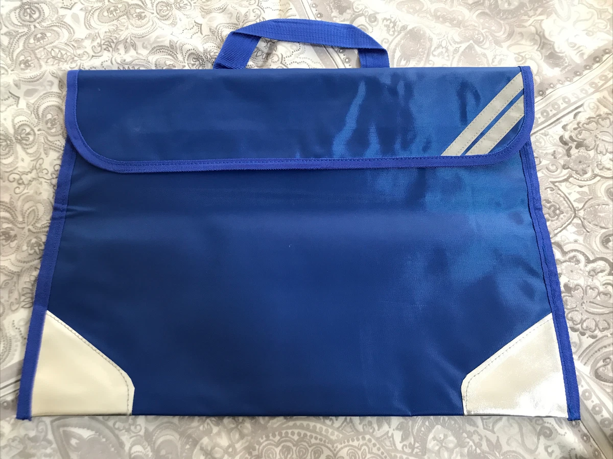 Blue book top bags school