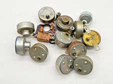 Box  of Used  Electric Clock Motors, Not Tested, AS IS.  (CM82-0522)