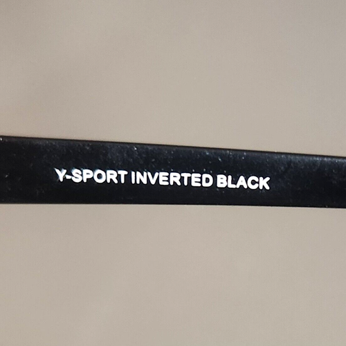 Dakota Smith Y-Sport Inverted Black 47-15-135 Full Rim Eyeglasses Frame 061 - Picture 3 of 4