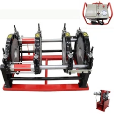 Hydraulic Pipe Butt Fusion Welder for PE PB PPR Tubes 4 Clamps 3.54-9.84" 110V