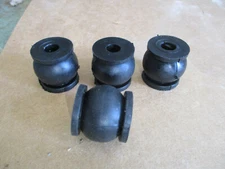 1966-90 HARLEY FL FLOOR BOARDS Vibration Dampen RUBBER CUSHIONS Isolator SET 4 