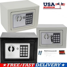 Large Digital Electronic Safe Box Keypad Lock Cash Security Home Office Hotel US