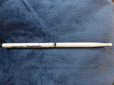 HERMAN RAREBELL signed signiert Autogramm Drumstick Schlagzeugstick Schlagzeug