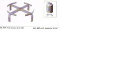 SUPPORTO OLIO FUSTO VINO BASE CONTENITORE 100 LT