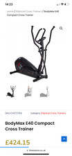 Bodymax E40 Compact Crosstrainer