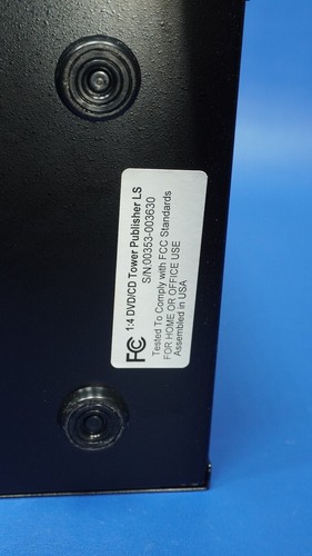 alteratec 1:4 DVD/CD tower publisher ls lightscribe FOR PARTS OR REPAIR - Afbeelding 5 van 7