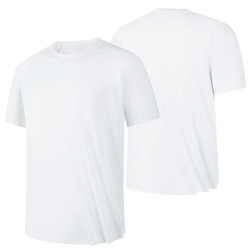 Men's Breathable Quick-Dry Running T-Shirt – Lightweight Gym & Fitness Top - Picture 3 of 6