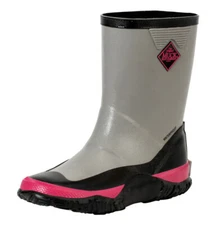 Muck Kid's Forager Boot - Gray/Pink