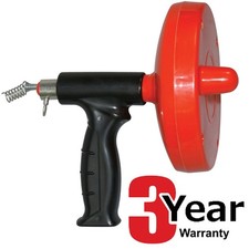Drain Pipe Unblocker Tool Sink Blockage Remover Cleaner -3Yr Warranty - 4 Metres
