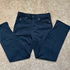 U.S. Polo Assn Boys Size 14 Black Straight Jeans Adjustable School Cotton* Pants