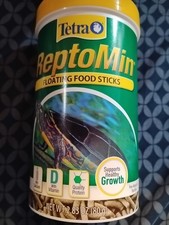 Reptomin Floating Food Sticks Food for Aquatic Turtles Newts and Frogs, 80G B19