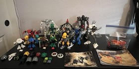 Lego Bionicle Lot Tohunga, Mata, Mahri, Barraki, Masks 10023, 8593 and More!