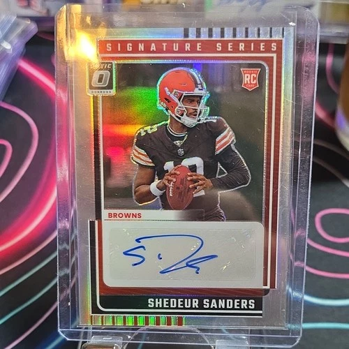 2025 Donruss Optic Shedeur Sanders Base (RAW)