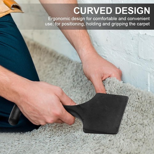 Herramienta para meter alfombras, piso de cincel de plástico negro, como muestra la imagen - Imagen 6 de 8