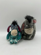 Disney Eeyore Plush LOT Dinosaur Costume Mini Bean Bag 9"  Disneyland Resort