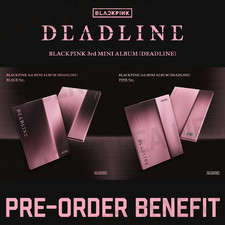 Pre-order BLACKPINK 3rd Mini Album DEADLINE Standard ver.  SHOP POB Official MD