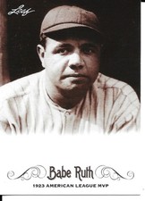 2016 Leaf Babe Ruth Collection - Babe Ruth #04