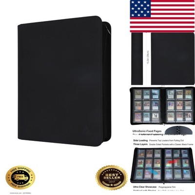 Top loader Binder, Holds 504 Top loaders, 9-Pocket Top Loader Binders with Sl...