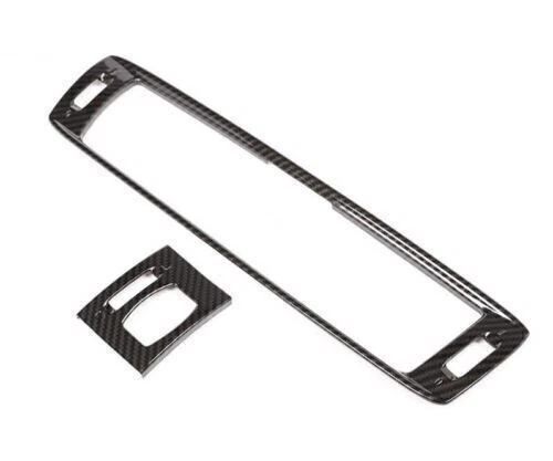 Consola central Vent Trim 2011~2017 para BMW X3 F25 X4 salida de aire fibra de carbono Foto 3 de 4