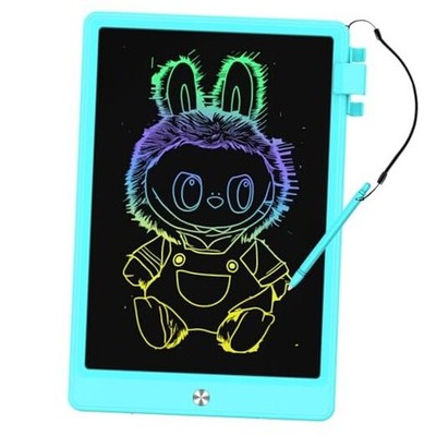10.5 Inch LCD Writing Tablet for Kids, Colorful Toddler 11''W x 10.5''H Blue