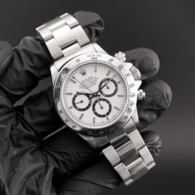 1994 Rolex Cosmograph Daytona 16520, 40mm, Steel, White Dial, Papers Only