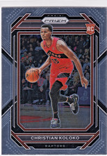 2022-23 Panini Prizm - Christian Koloko #265 Base Rookie (RC) Toronto Raptors