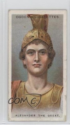 1924 ITC Leaders of Men Tobacco Ogden's Back Alexander The Great #1 0y9e
