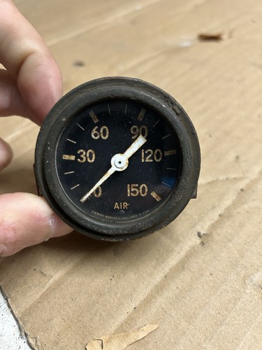 Jauge de pression d’air Stewart Warner - Foto 1 di 3