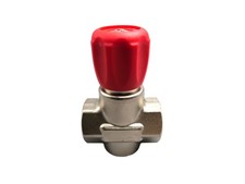 Zawór odcinający 300bar G1/4" gwint wewnętrzny obustronny