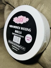 Nu Vivah Non Woven Body and Facial Wax Strip Rolls 2.75” X 100YD New Sealed 