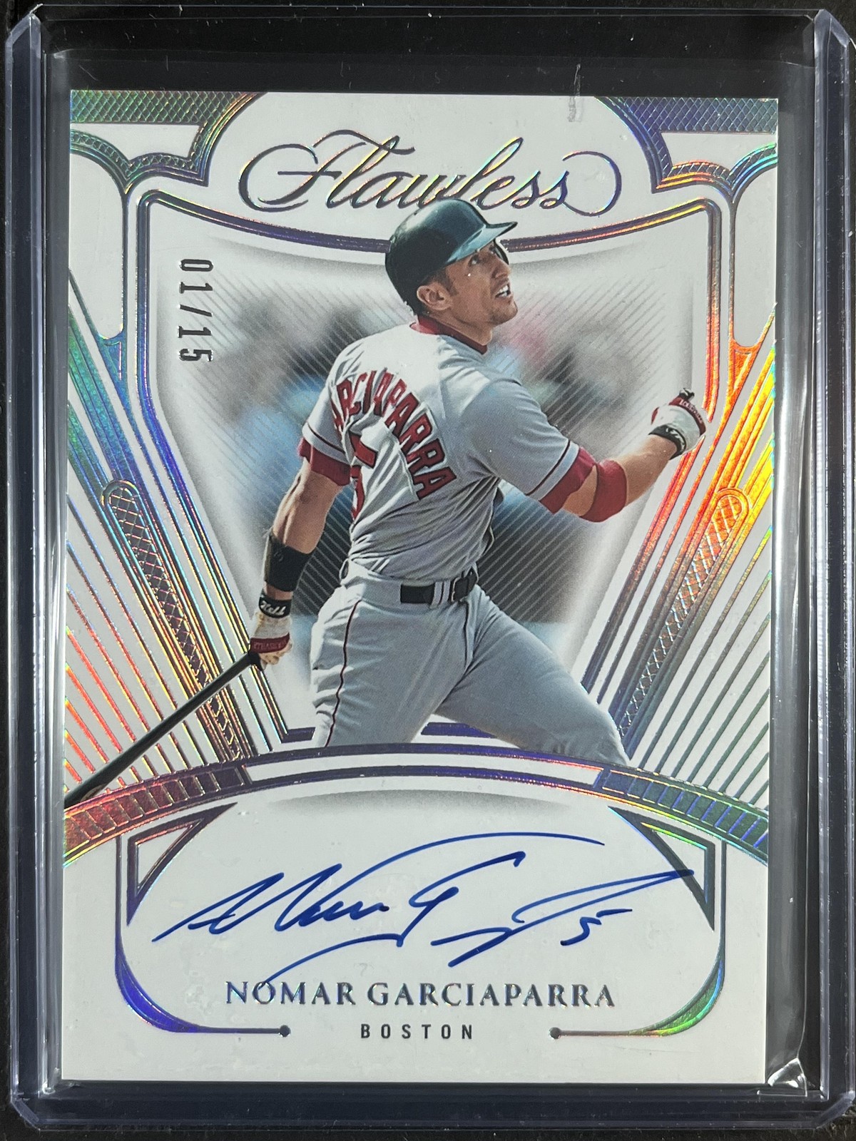 2023 Panini Flawless #FA-NG Nomar Garciaparra Achievements Auto #/15 250019