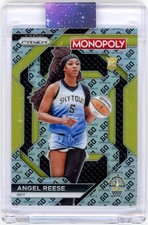 Angel Reese - 2024 WNBA Monopoly Prizm Rookie (RC) Go Space Prizm SP