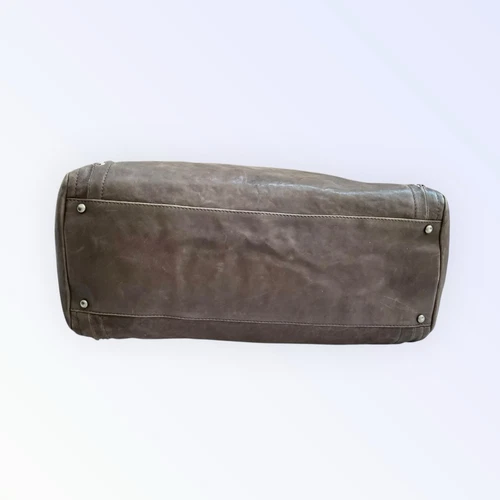 Bolso de Mano Chanel East West Moderno Cadena Gris Piel de becerro Cuero X-GRANDE USADO EN EXCELENTE ESTADO - Imagen 3 de 20