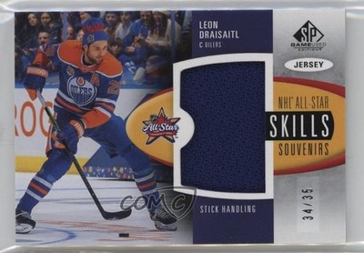 2024-25 Upper Deck SP Game Used 34/35 Leon Draisaitl #SV-LD 0i7t