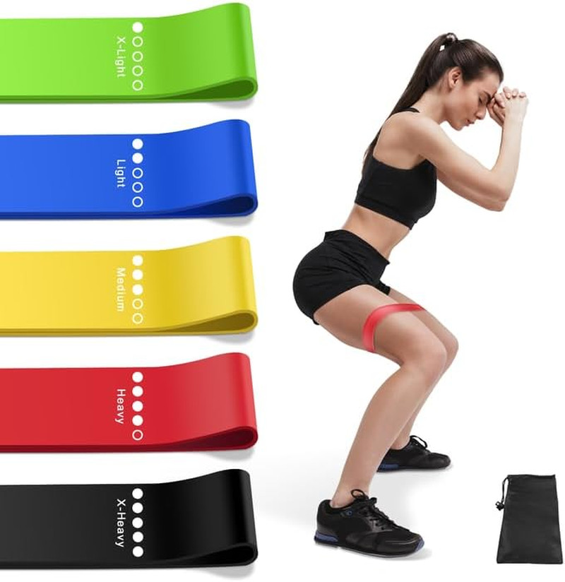 Resistance Bands, Exercise Bands Resistance Bands Set with 5 Resistance Levels,