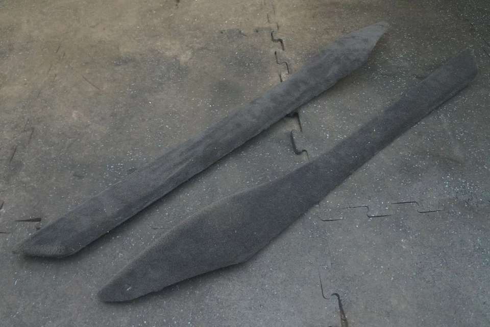 Conjunto painel de acabamento carpete console central esquerdo direito 51169197333 BMW M6 F12 2012-2018 - Imagem 2 de 4