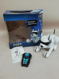 Ziggy The Robo Dog Interactive Remote Control Robot Toy Boxed