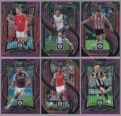 Panini Premier League Select 2024-25 Purple Mojo Prizm