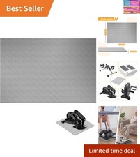 Non-Slip Workout Mat for Under Desk Elliptical 19.7  23.6  Apply to Foot and...