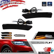 Switchback Sequential Turn Signal LED Side Marker Light For Lincoln Nautilus MKX