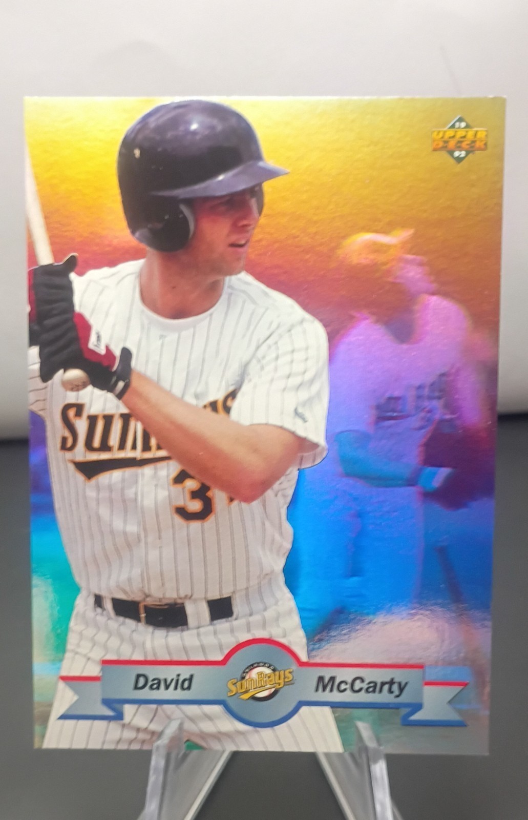1992 Upper Deck Minor League - Top Prospects Dave McCarty #TP5 (RC)