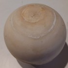 Used, Unbranded, Globe-shaped, Unglazed, Ceramic Incense Burner, 4 inches — photo 2