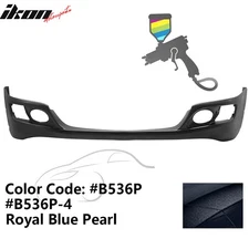 Fits 06-08 Acura TSX OE Factory Style Painted #B536P Blue Front Bumper Lip PU