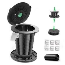 Retractable Portable Camping Toilet for Adults  Kids,13'' Portable Potty