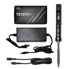65W TS101 Mini cyfrowy elektryczny zestaw lutownicy Końcówka I 24V Zasilacz