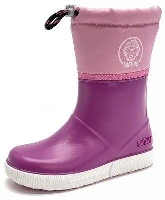 Unisex Kinder umweltfreundlich gefütterte Regen- und Schneestiefel - Kinder 8,5 (26/27)